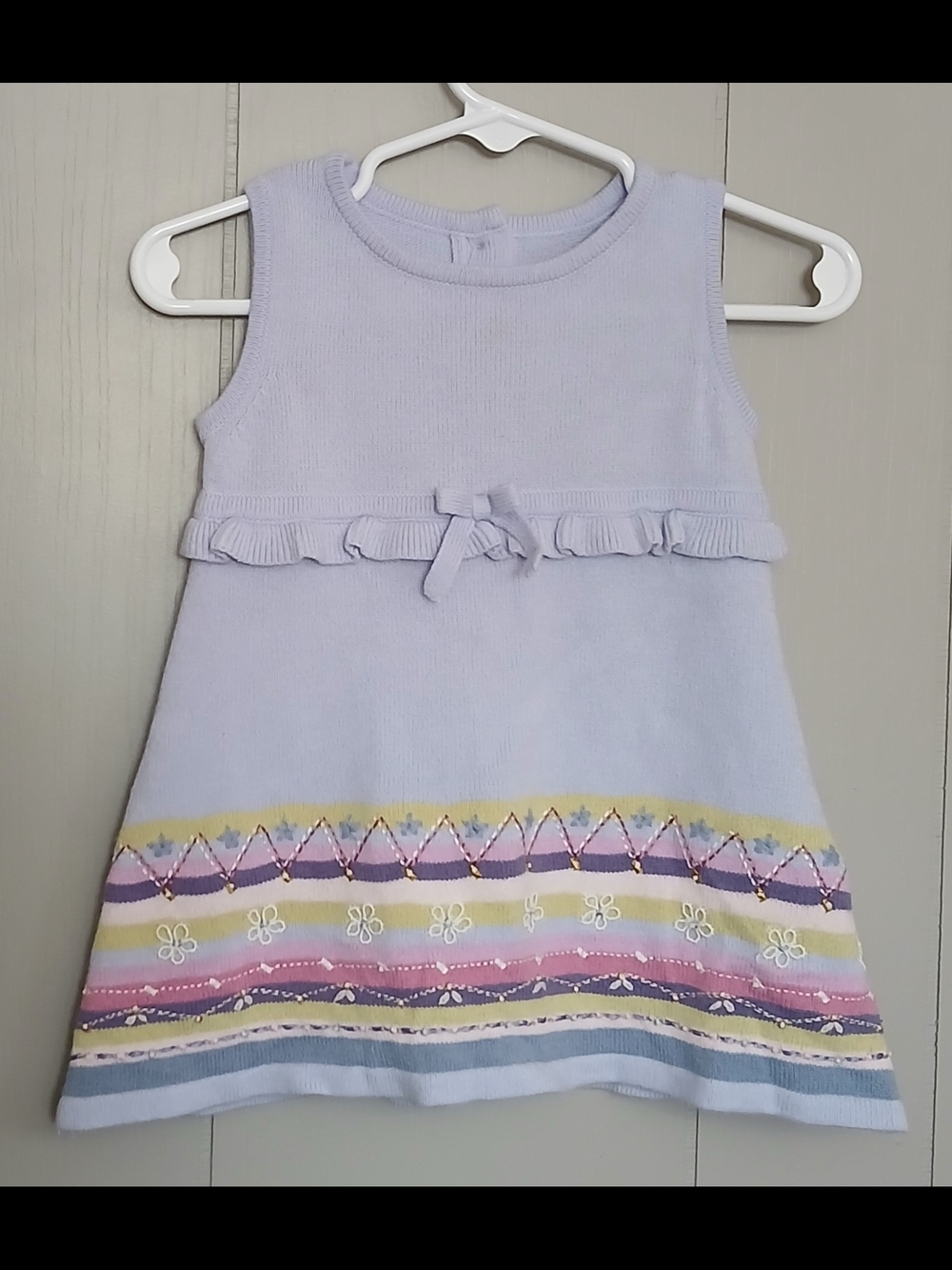 Gymboree Winter Princess Girls 3-6 Months Sweater Dress